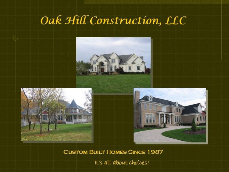 Oak Hill Construction - Site Development - Excavation - Silver Spring, MD